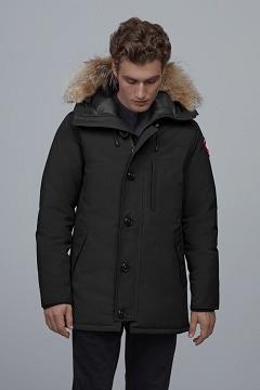Chamarras Canada Goose Hombre México - Chateau Abrigos Negros CF5904618